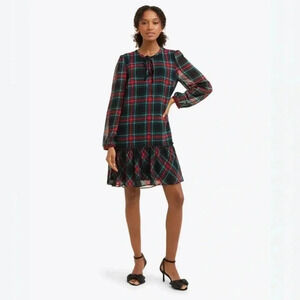 Draper James Rosanne Shift Dress in Georgia Plaid Sz XXL